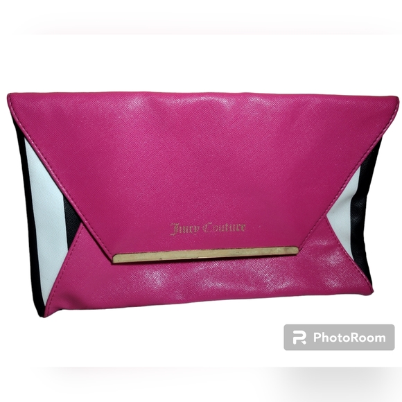 On the Go Credit Card Clutch - Joliet Rose Cream - Hot Pink